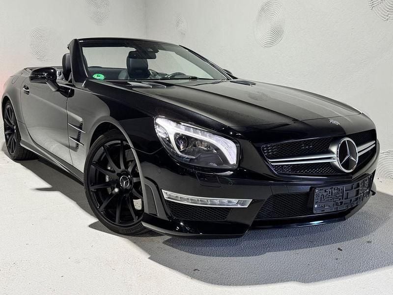 Schwarz Gebraucht 2012 Mercedes SL63 AMG AMG Cabrio | 57.800 € (Guter Preis) - Bild 1/4