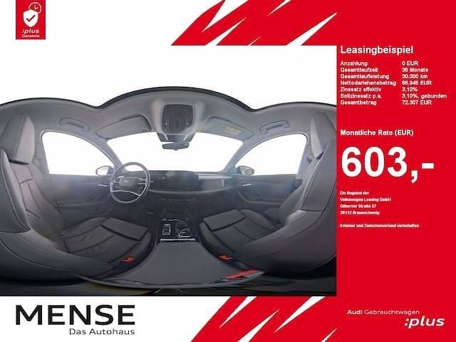 Plasmablau Gebraucht 2025 Audi Q6 e-tron S-Line SUV | 66.945 € (Superpreis) - Bild 1/4