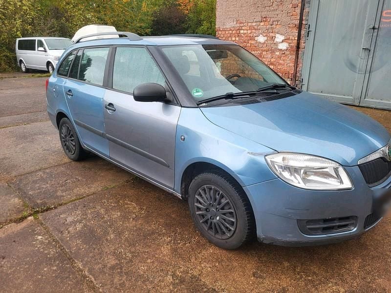 Gebraucht Skoda Fabia 75 PS (55 kW) 2009 Blau Kombi