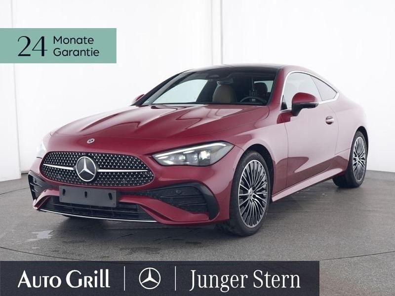 Manufaktur patagonienrot (metallic) Gebraucht 2023 Mercedes 300 AMG Coupé | 51.790 € (Superpreis) - Bild 1/4