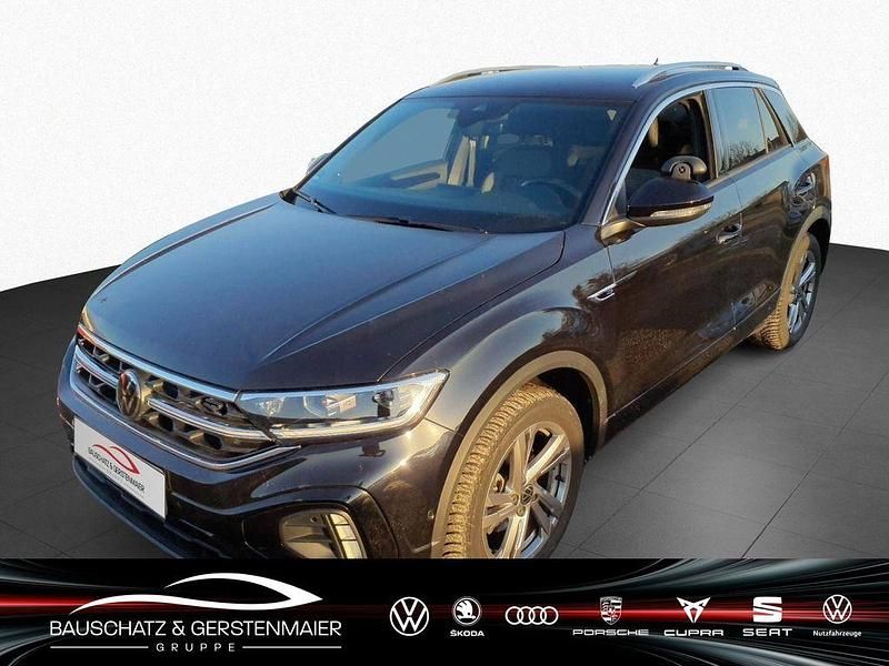 Schwarz Gebraucht 2023 VW T-Roc R-line SUV | 26.810 € (Fairer Preis) - Bild 1/4