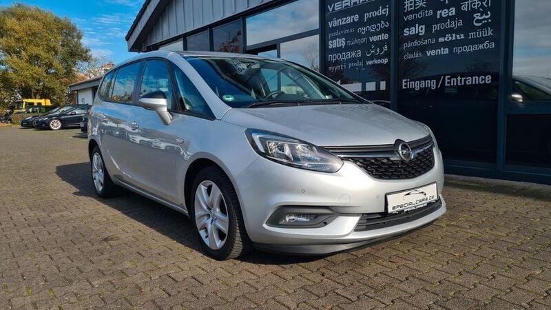 Silber Gebraucht 2018 Opel Zafira Business Edition Van / Kleinbus | 6.990 € (Guter Preis) - Bild 1/4