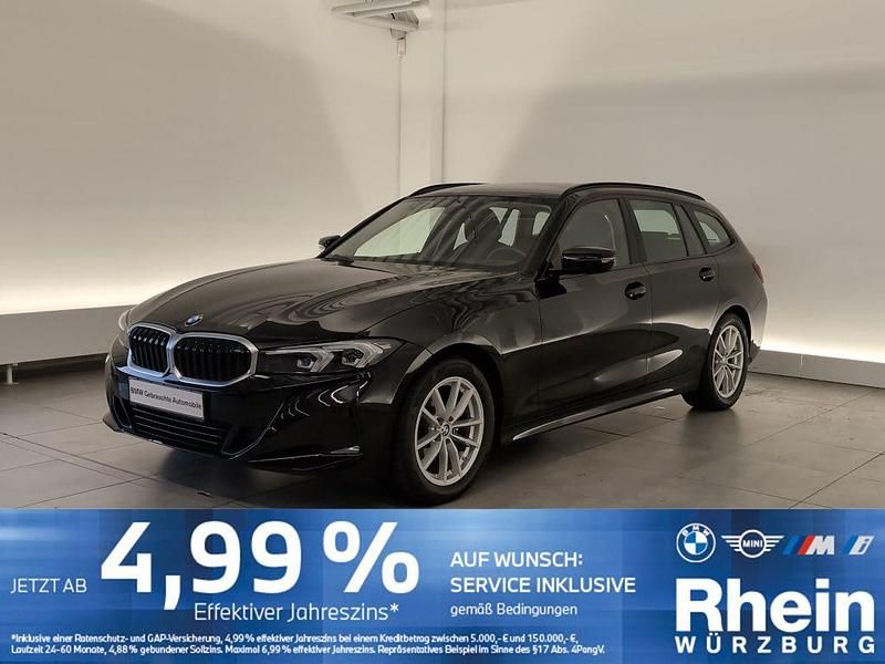 Schwarz Gebraucht 2023 BMW 318 Shadowline Kombi | 26.680 € (Guter Preis) - Bild 1/4