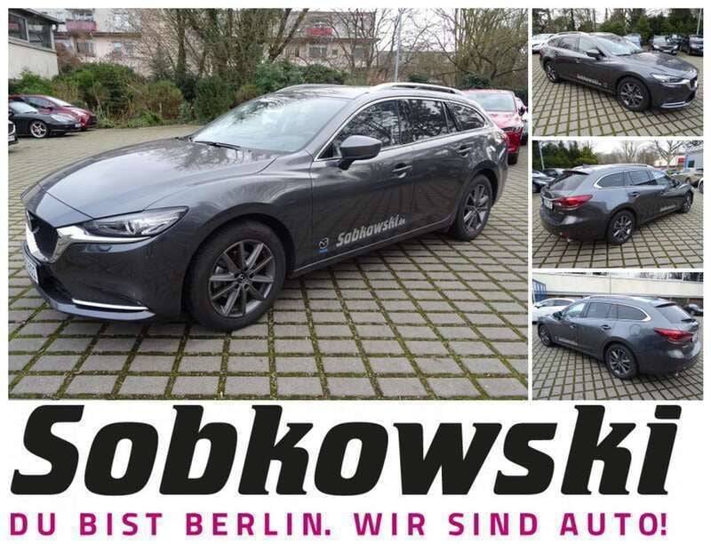 Machine grey Gebraucht 2024 Mazda 6 Exclusive-Line Kombi | 44.990 € - Bild 1/4