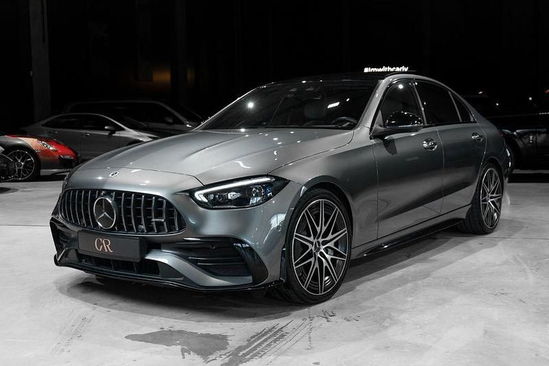 Grau Gebraucht 2023 Mercedes C43 AMG AMG Limousine | 56.900 € (Fairer Preis) - Bild 1/4