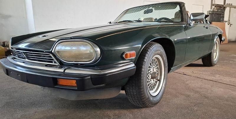 Grün Gebraucht 1988 Jaguar XJS Cabrio | 7.500 € - Bild 1/4