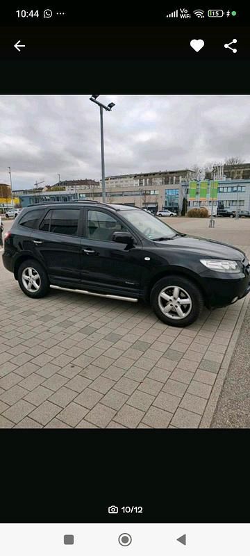 Gebraucht Hyundai Santa Fe 177 PS (130 kW) 2009 Schwarz SUV