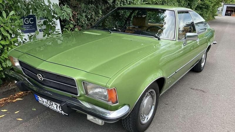 Grün Gebraucht 1976 Opel Rekord Coupé | 13.900 € - Bild 1/4