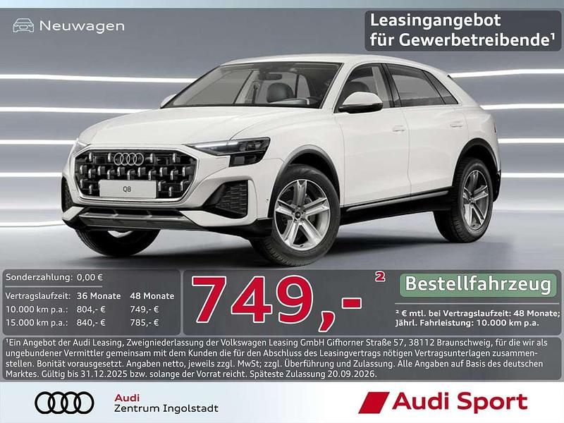 Carraraweiß Neu 2025 Audi Q8 SUV | 81.250 € - Bild 1/3