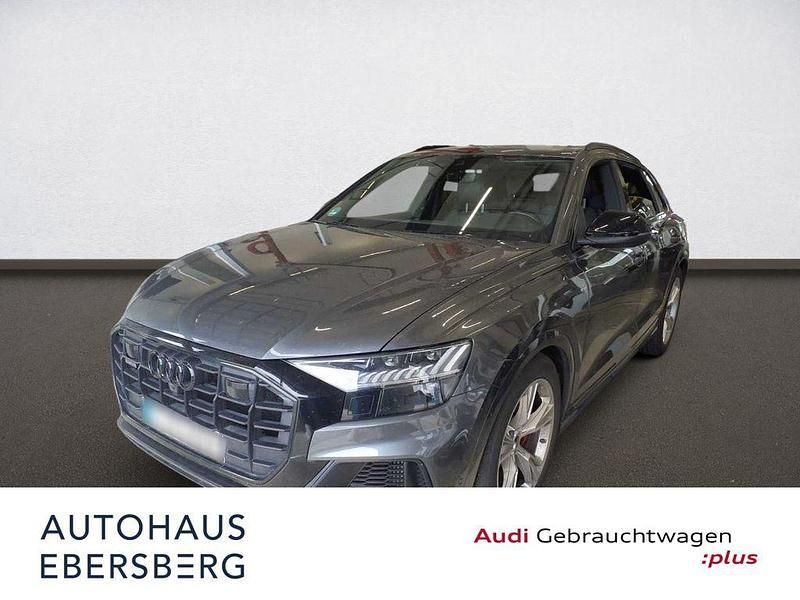 Grau Gebraucht 2021 Audi Q8 Business SUV | 59.900 € (Superpreis) - Bild 1/4
