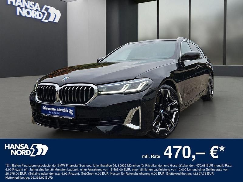 Schwarz Gebraucht 2023 BMW 540 Limousine | 51.950 € (Fairer Preis) - Bild 1/4