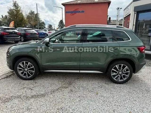 Gebraucht Skoda Karoq Scout 4x4 150 PS (110 kW) 2020 Grün SUV