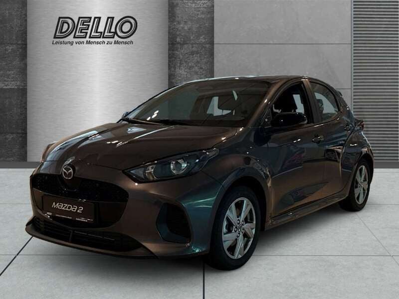 Lead grey Neu 2025 Mazda 2 Exclusive-Line Kleinwagen | 24.690 € (Fairer Preis) - Bild 1/4