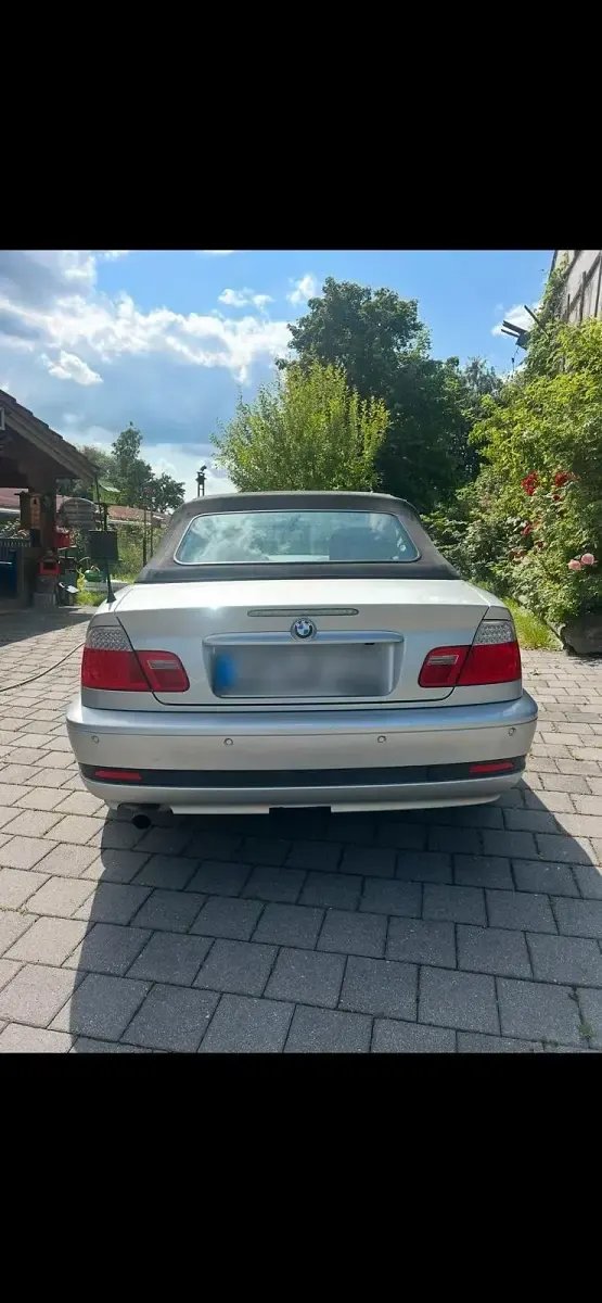 Gebraucht BMW 318 Cabriolet 2006 Silber Cabrio