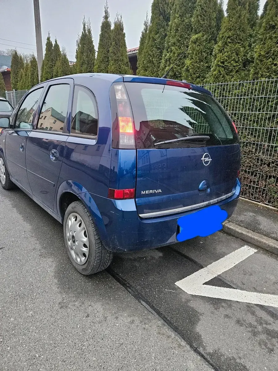 Gebraucht Opel Meriva 74 PS (54 kW) 2007 Blau Van / Kleinbus