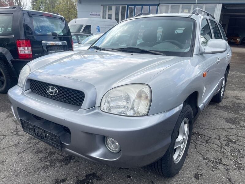 Silber Gebraucht 2004 Hyundai Santa Fe GLS SUV | 1.500 € (Superpreis) - Bild 1/4