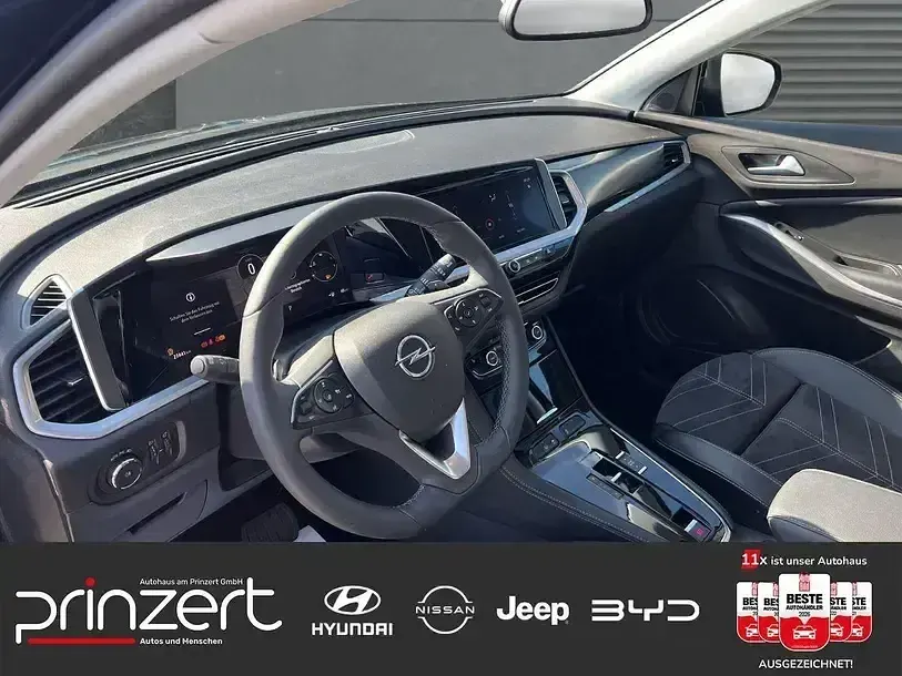 Gebraucht Opel Grandland X GS Line 131 PS (96 kW) 2024 Lackierung schwarz perla nera/metallic klarlack SUV