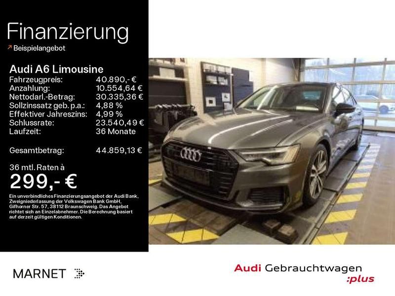 Daytonagrau perleffekt Gebraucht 2022 Audi A6 Advanced Plus Limousine | 40.890 € (Superpreis) - Bild 1/2