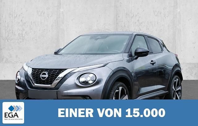 Grau metallic Gebraucht 2024 Nissan Juke Tekna SUV | 25.530 € - Bild 1/4