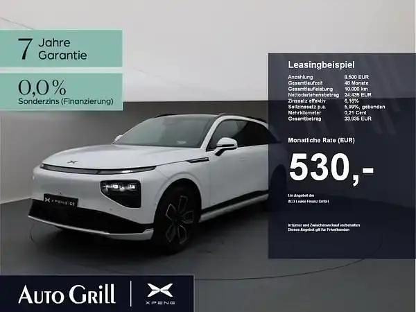 Neu XPENG G9 RWD Long Range 258 kW (351 PS) 2025 Weiss arctic white SUV