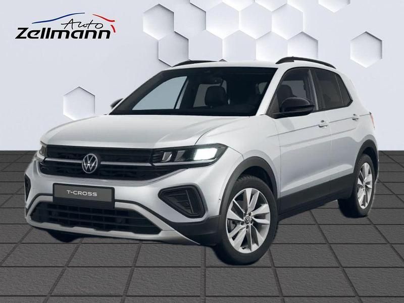 Silber Neu 2025 VW T-Cross SUV | 34.885 € - Bild 1/3