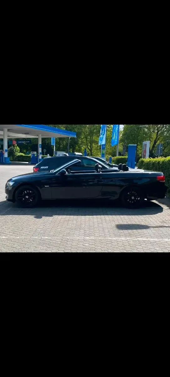 Gebraucht BMW 320 Cabriolet 170 PS (125 kW) 2008 Schwarz Cabrio