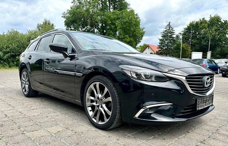 Schwarz Gebraucht 2016 Mazda 6 Exclusive Kombi | 11.799 € (Fairer Preis) - Bild 1/4