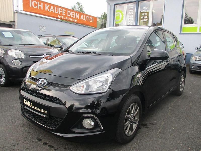 Schwarz Gebraucht 2014 Hyundai i10 Kleinwagen | 3.650 € (Fairer Preis) - Bild 1/4