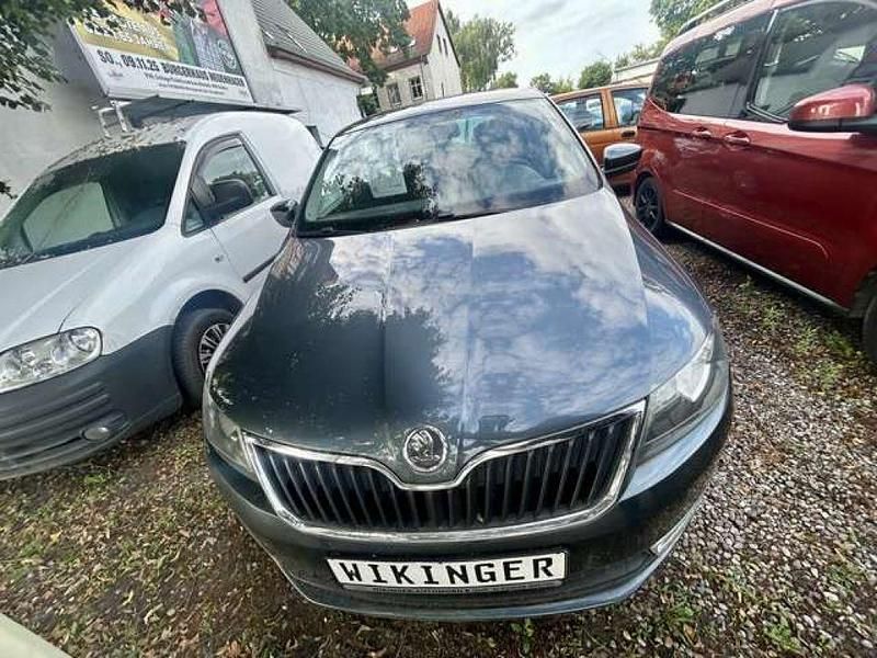 Gebraucht Skoda Rapid Ambition 86 PS (63 kW) 2014 Metalgrau (metallic) Kombi