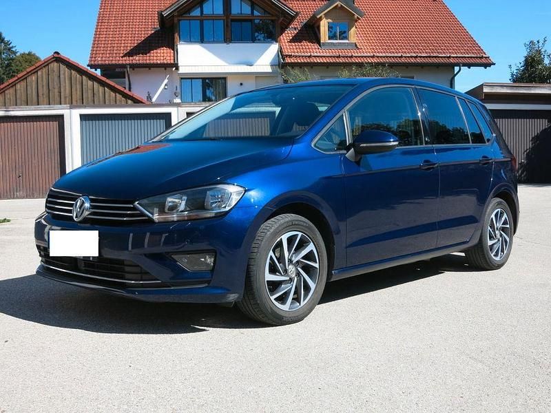 Blau Gebraucht 2017 VW Golf Sportsvan Sound Van / Kleinbus | 13.000 € (Guter Preis) - Bild 1/4