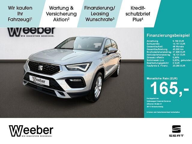 Gebraucht Seat Ateca Style 150 PS (110 kW) 2024 Reflexsilber (metallic) SUV