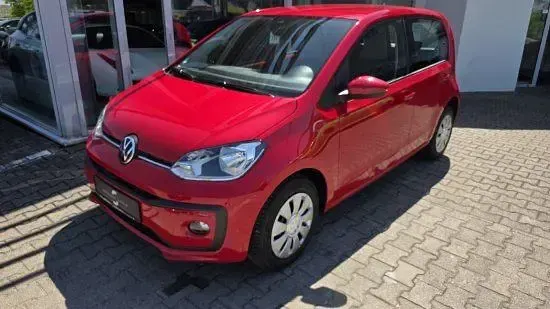 Second-hand VW up! 65 CP (47 kW) 2021 Roșu Hatchback