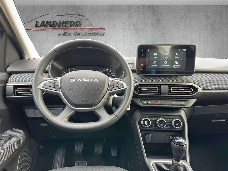 Neu Dacia Sandero Expression 91 PS (66 kW) 2025 Schwarz Limousine