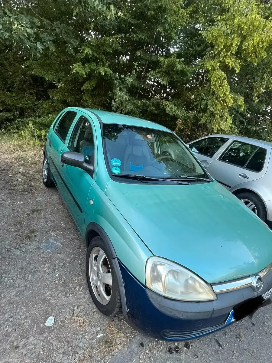 Gebraucht Opel Corsa 75 PS (55 kW) 2002 Grün Kleinwagen