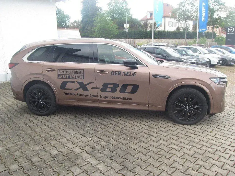 Gebraucht Mazda CX-80 Homura-Line 254 PS (186 kW) 2025 Braun SUV
