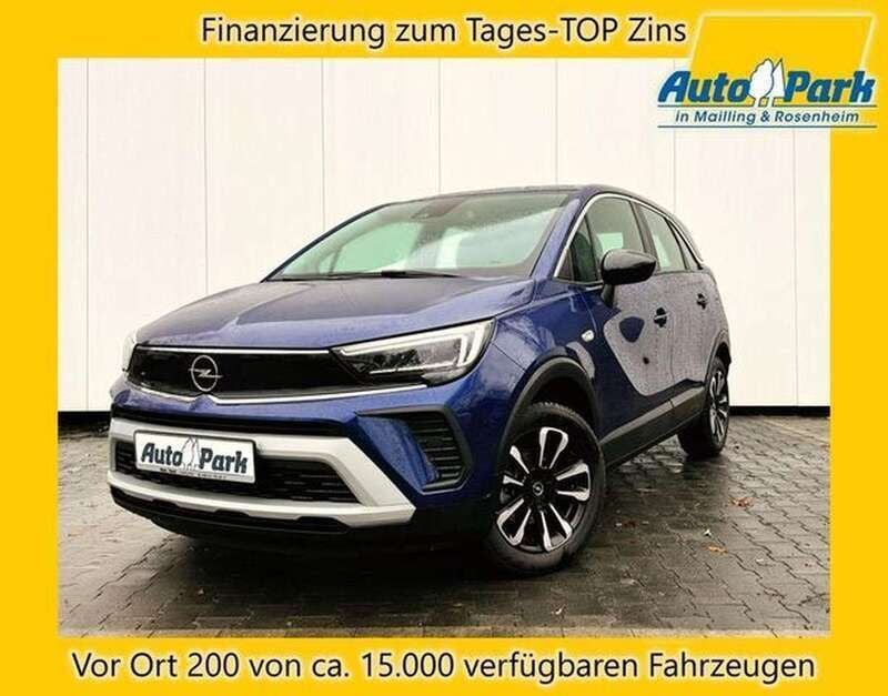 Blau Gebraucht 2022 Opel Crossland SUV | 17.977 € (Superpreis) - Bild 1/3
