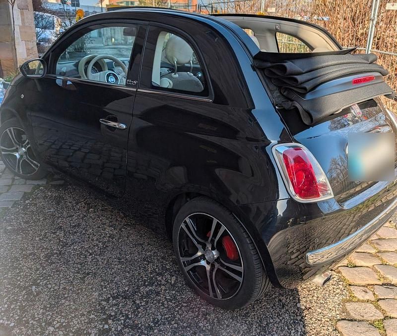 Gebraucht Fiat 500C 86 PS (63 kW) 2012 Schwarz Cabrio