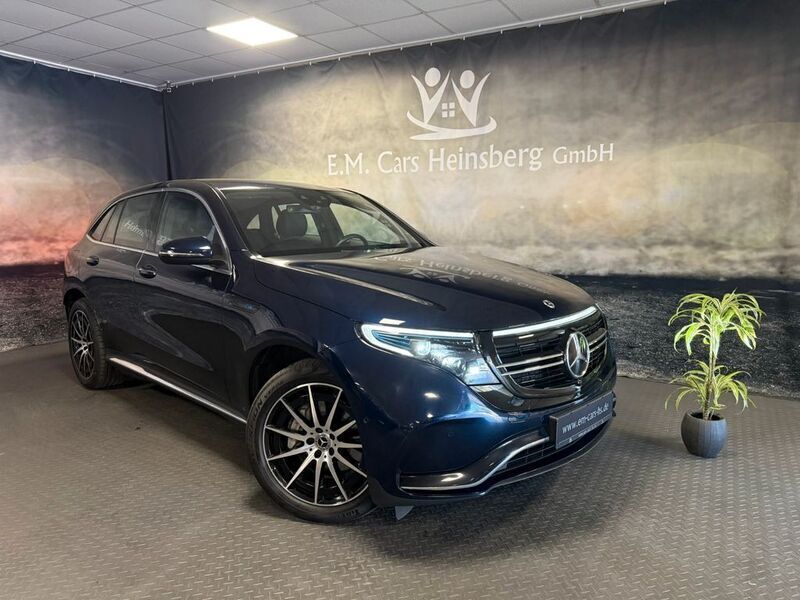 Cavansitblau metalliclack Gebraucht 2021 Mercedes EQC400 AMG line SUV | 29.900 € (Fairer Preis) - Bild 1/4
