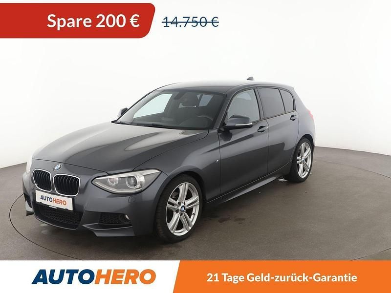 Grau Gebraucht 2014 BMW 116 Shadowline Kleinwagen | 14.550 € (Teuer) - Bild 1/3