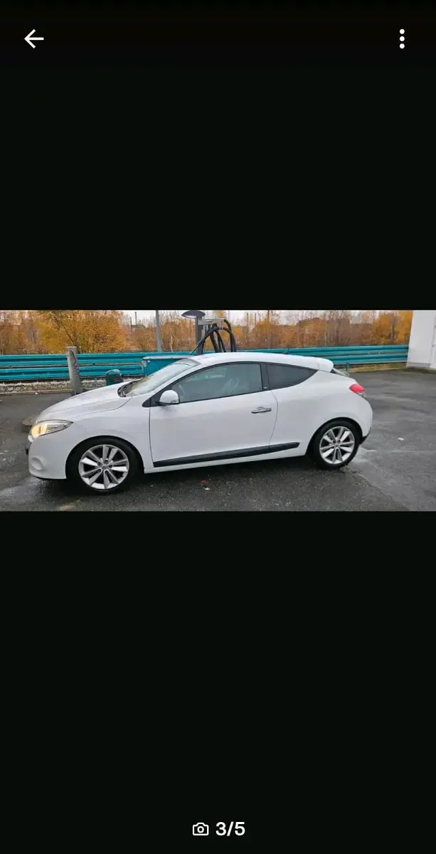 Gebraucht Renault Mégane Coupé 131 PS (96 kW) 2010 Weiß Coupé