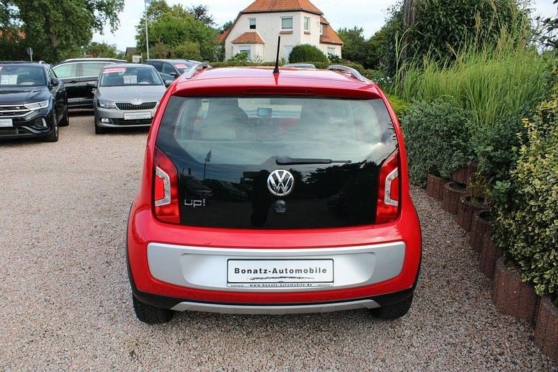 Gebraucht VW cross up! 75 PS (55 kW) 2015 Rot Kleinwagen