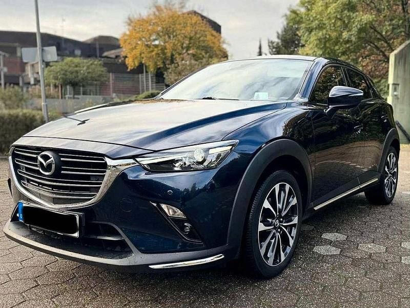 Blau Gebraucht 2019 Mazda CX-3 Sports-Line SUV | 13.500 € (Superpreis) - Bild 1/4