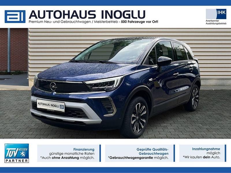 Blau nautic blau (metallic) Gebraucht 2023 Opel Crossland Elegance SUV | 17.980 € (Guter Preis) - Bild 1/4