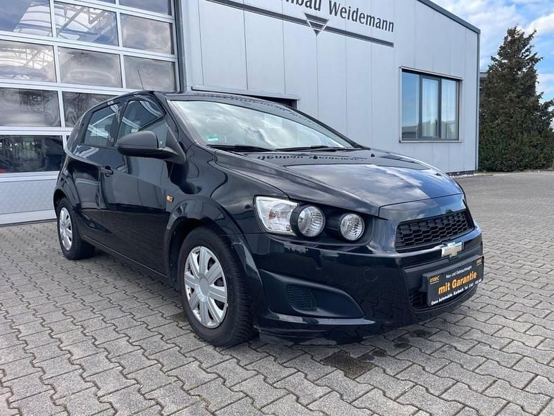 Gebraucht Chevrolet Aveo LS 69 PS (50 kW) 2012 Schwarz Kleinwagen