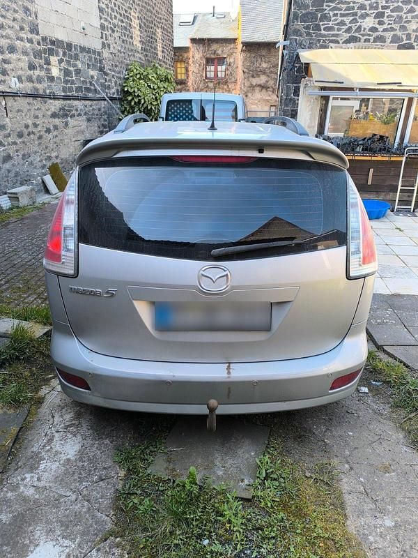 Gebraucht Mazda 5 118 PS (86 kW) 2007 Silber Van / Kleinbus
