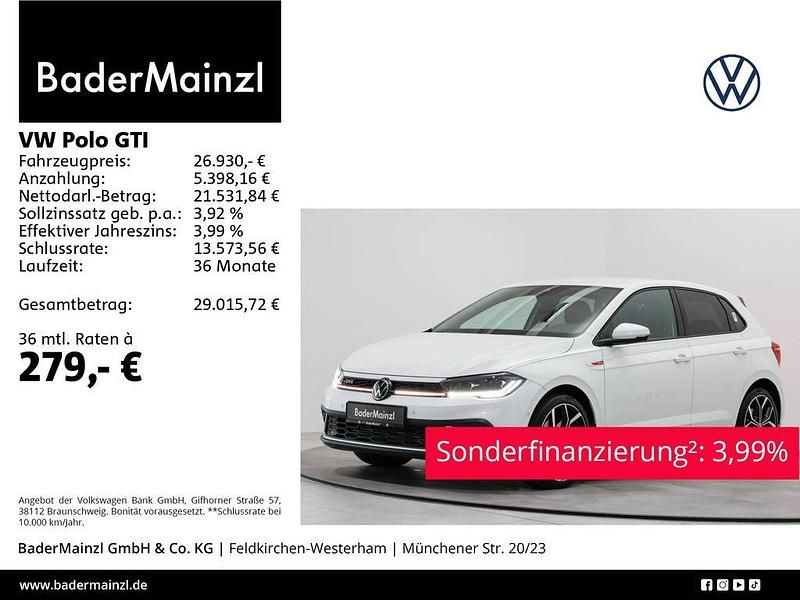 Pure white Gebraucht 2022 VW Polo Beats Limousine | 26.930 € (Fairer Preis) - Bild 1/3