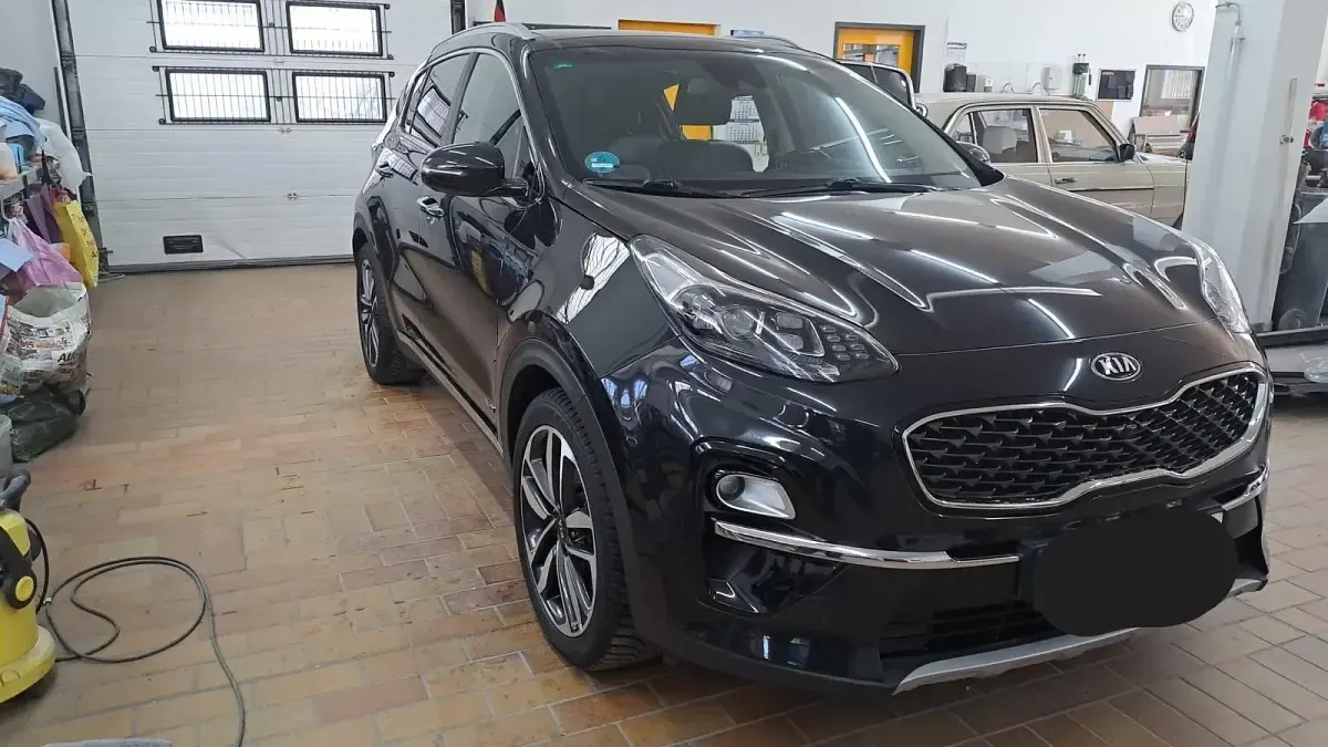 Gebraucht Kia Sportage Platinum Edition 185 PS (136 kW) 2019 Blau SUV