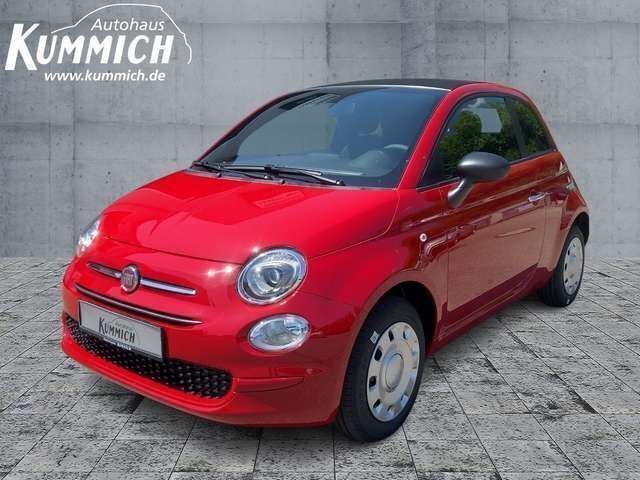 Gebraucht Fiat 500C 69 PS (50 kW) 2023 Passione rot (rot) Cabrio