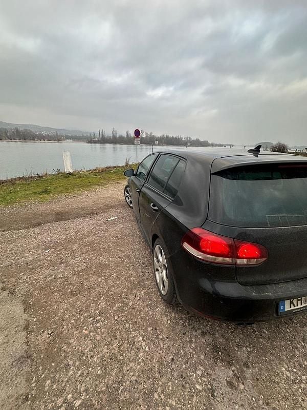 Gebraucht VW Golf VI R-line 170 PS (125 kW) 2009 Schwarz Kleinwagen