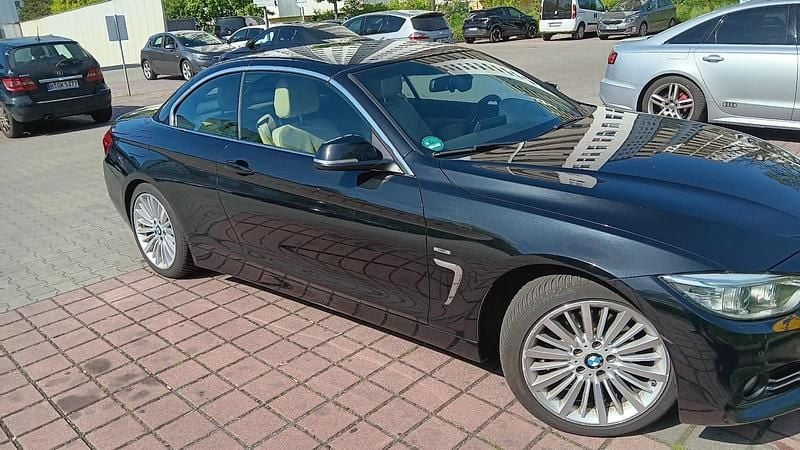 Gebraucht BMW 420 Luxury Line 184 PS (135 kW) 2014 Schwarz Cabrio